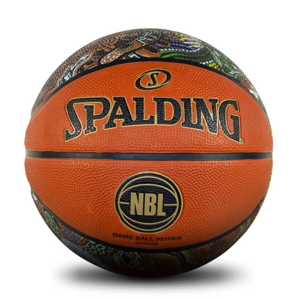 Spalding NBL Replica Indigenous Outdoor Basketball - Brown