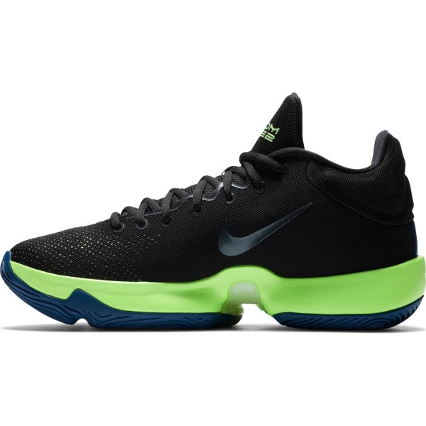 Nike Zoom Rize 2 - Mens Basketball Shoes - Black/Valerian Blue/Lime Blast
