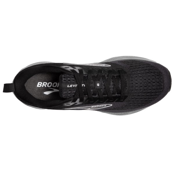 Brooks Levitate 6 - Womens Running Shoes - Black/Blackened Pearl/White
