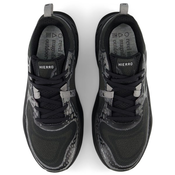 New Balance Fresh Foam Hierro v8 - Mens Trail Running Shoes - Black/Shadow Grey/Black