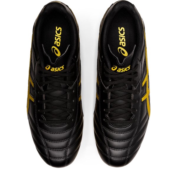 Asics Lethal Speed RS 2 - Mens Football Shoes - Black/Vibrant Yellow