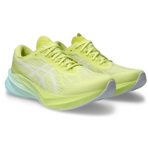 Asics NovaBlast 3 - Mens Running Shoes - Glow Yellow/White