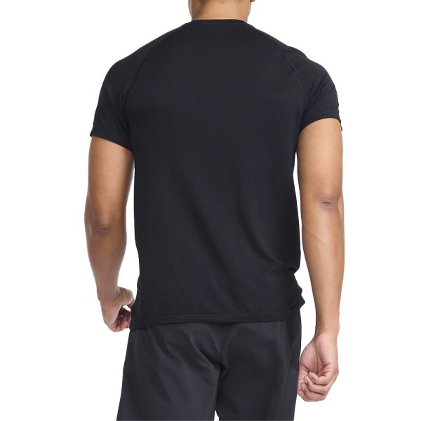2XU Motion Tech Mens Training T-Shirt - Double Black