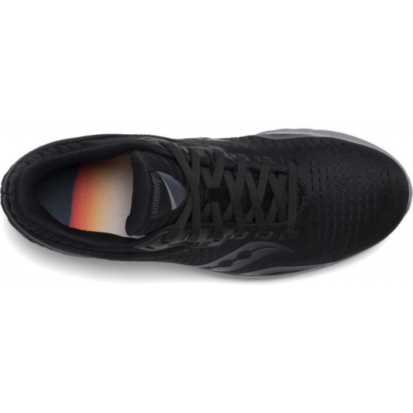 Saucony Kinvara 11 - Mens Running Shoes - Blackout/Grey