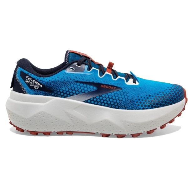 Brooks Caldera 6 - Mens Trail Running Shoes - Peacoat/Atomic Blue ...