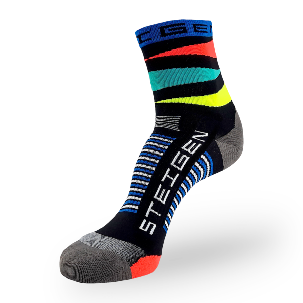 Steigen Half Length Running Socks - Retro