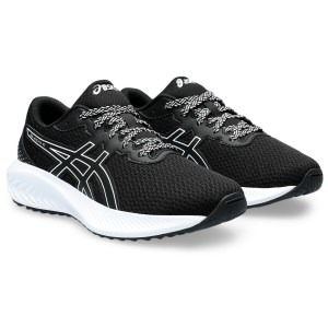 Asics Gel Excite 10 GS - Kids Running Shoes - Black/White