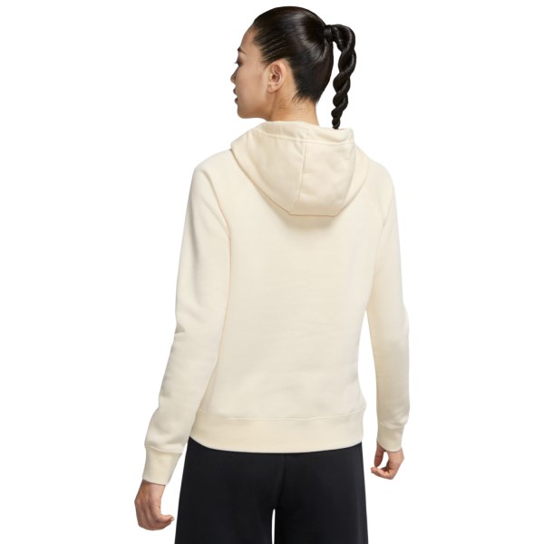 Nike Sportswear Essential Fleece Pullover Womens Hoodie - Coconut Milk/Black