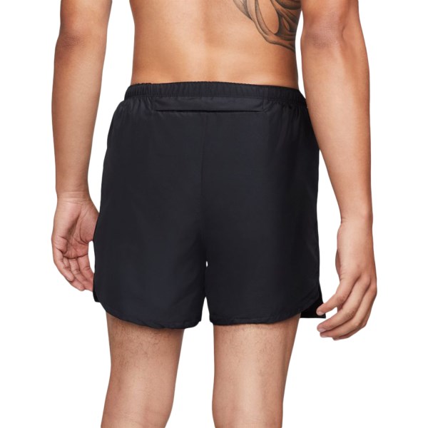 Nike Challenger Brief-Lined Mens Running Shorts - Black/Reflective Silver