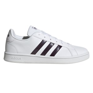 Adidas Grand Court Base - Womens Sneakers - Footwear White/Noble Purple/Dove Grey