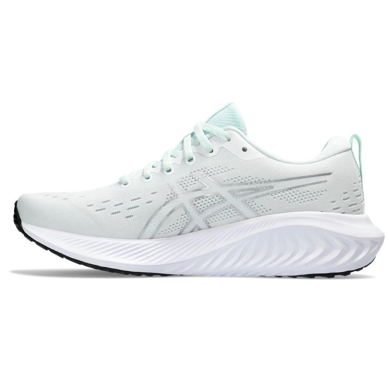 Asics Gel Excite 10 - Womens Running Shoes - White/Pure Silver | Sportitude