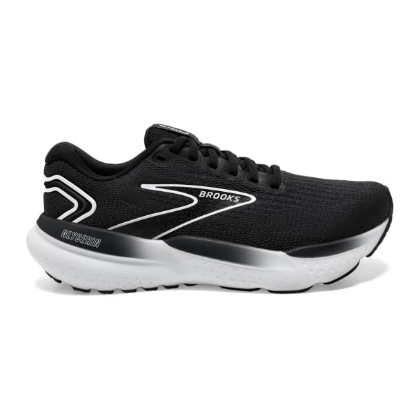 Brooks Glycerin 21 - Womens Running Shoes - Black/White