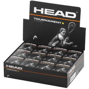 Head Tournament Squash Ball - Box Of 12