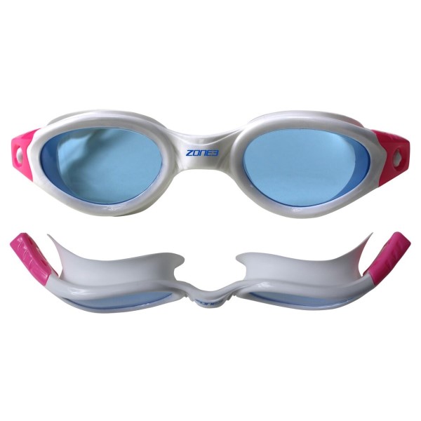 Zone3 Apollo Swimming Goggles - white/pink size - small/medium