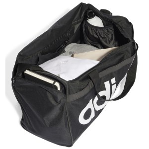 Adidas Essentials Linear Duffel Bag - Black/White