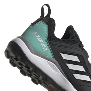 Adidas Terrex Agravic TR - Womens Trail Running Shoes - Core Black/Crystal White/Acid Mint