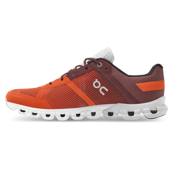 On Cloudflow - Mens Running Shoes - Flare/Dawn