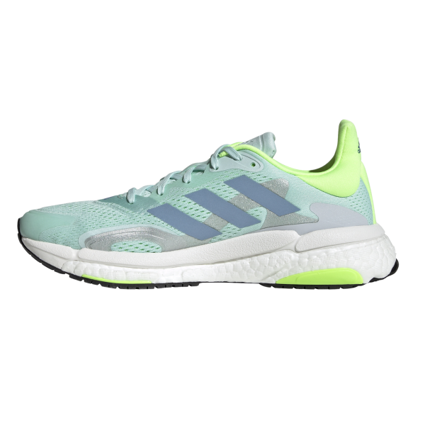 Adidas SolarBoost 3 - Womens Running Shoes - Halo Mint/Ambient Sky/Signal Green
