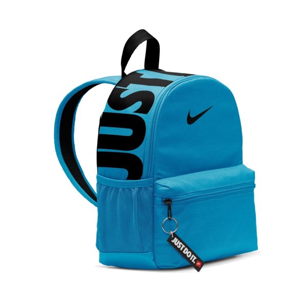 Nike Brasilia JDI Kids Mini Backpack Bag - Laser Blue/Black