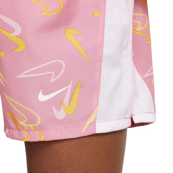 Nike Dri-FIT 10K2 Kids Girls Running Shorts - Elemental Pink/White/Pink Foam