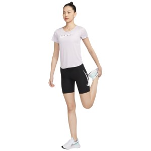 Nike Swoosh 7 Inch Womens Running Short Tights - Black/Reflective Silver