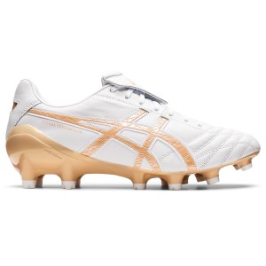 Asics Lethal Testimonial 4 IT - Mens Football Boots - White Champagne