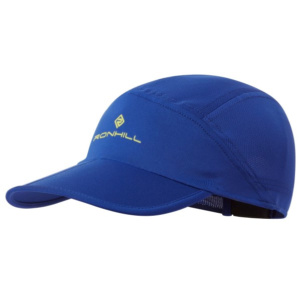 Ronhill Air Lite Split Running Cap - Ocean/Citrus