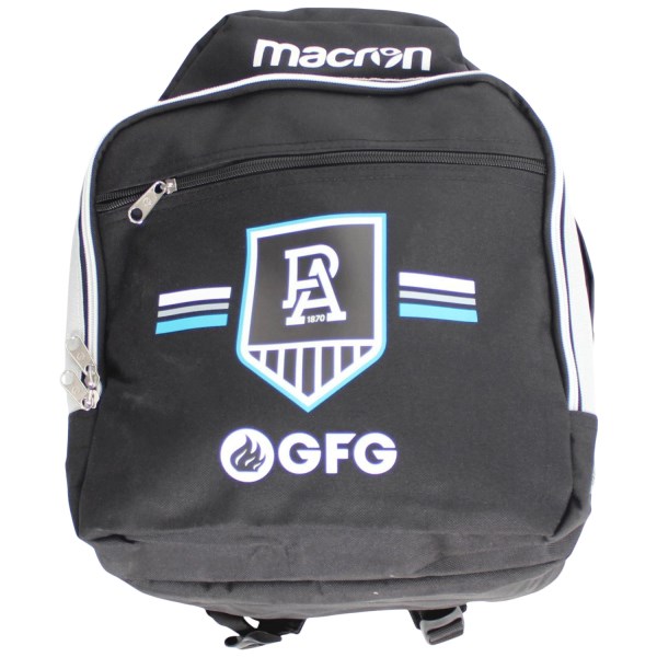 Macron Port Adelaide FC M20 Backpack Bag - Black