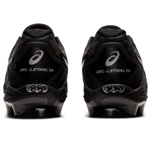 Asics Gel Lethal 19 - Mens Football Boots - Triple Black