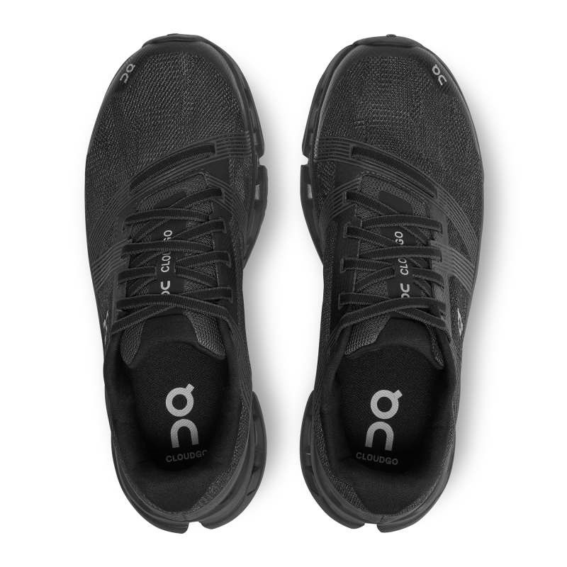 On Cloudgo - Womens Running Shoes - Black/Eclipse | Sportitude