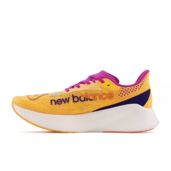 New Balance FuelCell RC Elite v2 - Mens Road Racing Shoes - Vibrant Apricot/Magenta Pop/Victory Blue