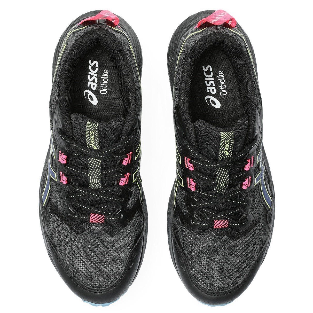 Asics Gel Sonoma 7 - Womens Trail Running Shoes - Black/Deep Ocean ...
