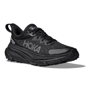 Hoka Challenger ATR 7 GTX - Womens Trail Running Shoes - Black/Black