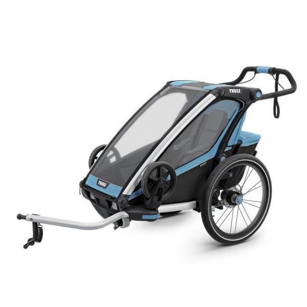Thule Chariot Sport 1 - Multi-Sport Pram - Single Seat - Blue/Black