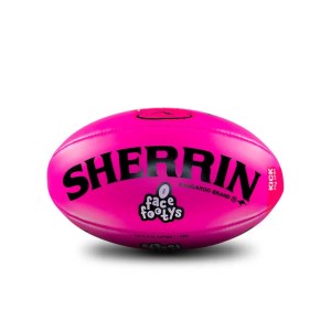 Sherrin Super Soft Touch Face Footy - Skipper - Size 1 - Pink
