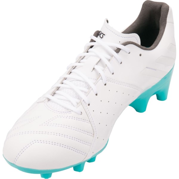 Asics Lethal Legacy IT - Mens Football Boots - White/Sea Glass
