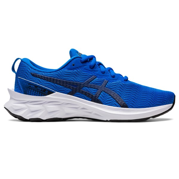 Asics NovaBlast 2 GS - Kids Running Shoes - Electric Blue/Deep Ocean