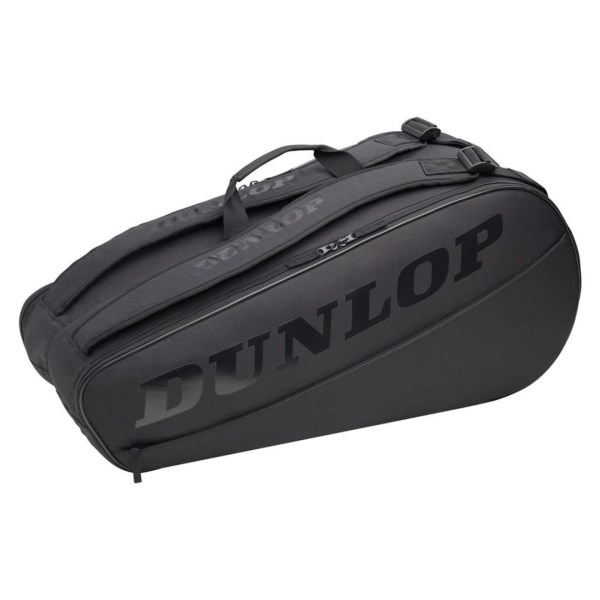 Dunlop Club CX 6 Pack Tennis Racquet Bag - Black/Black