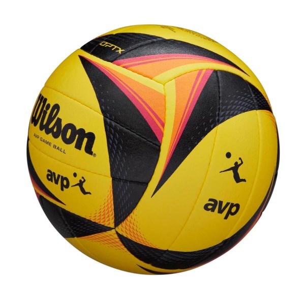 Wilson OPTX AVP Game Volleyball - Yellow/Black