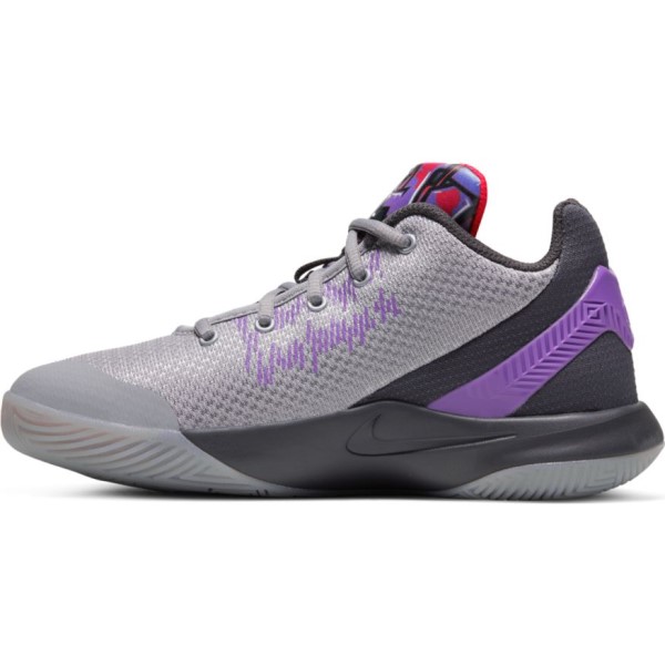 Nike Kyrie Flytrap II GS - Kids Basketball Shoes - Atmosphere Grey/Bright Crimson