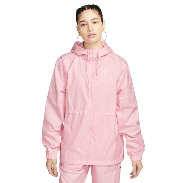 Nike Sportswear Essential Repel Woven Womens Jacket - Med Soft Pink/White