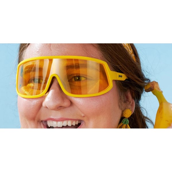 Goodr The Wrap G Polarised Sports Sunglasses - These Shades Are Bananas