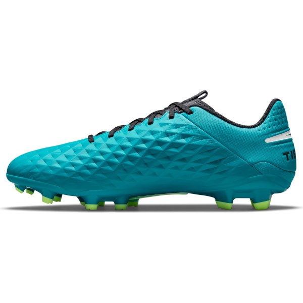 Nike Tiempo Legend 8 Academy FG/MG - Mens Football Boots - Aquamarine/White/Lime Glow