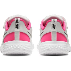 Nike Revolution 5 PSV - Kids Running Shoes - Photon Dust/Black/Hyper Pink/White