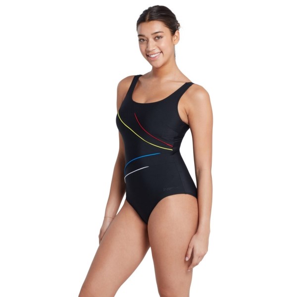 Zoggs Ecolast+ Macmaster Scoopback Womens One Piece Swimsuit - Primary