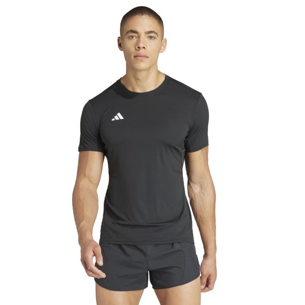 Adidas Adizero Essentials Mens Running T-Shirt - Black