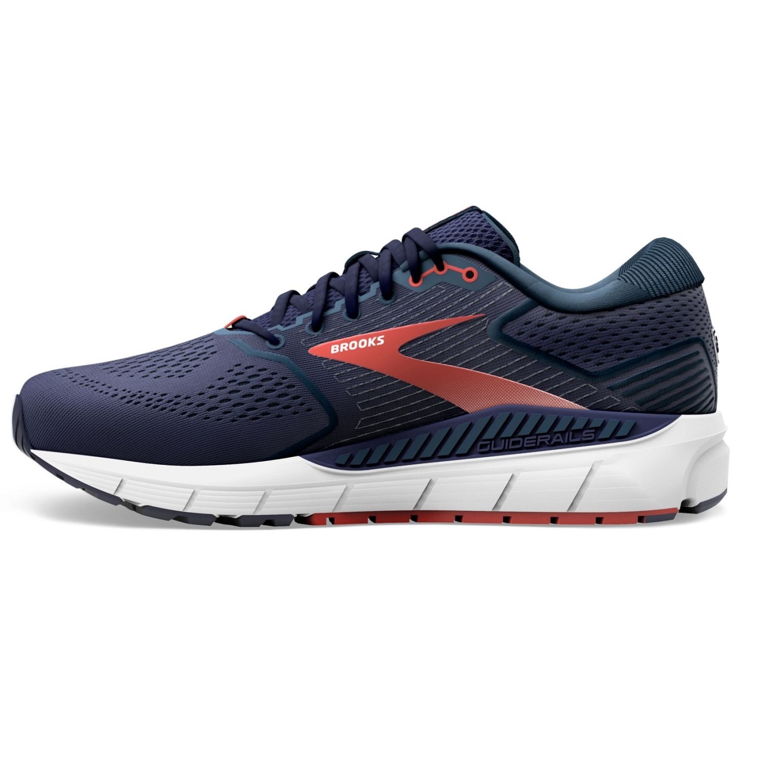 Brooks Beast 20 - Mens Running Shoes - Peacoat/Midnight/Red | Sportitude