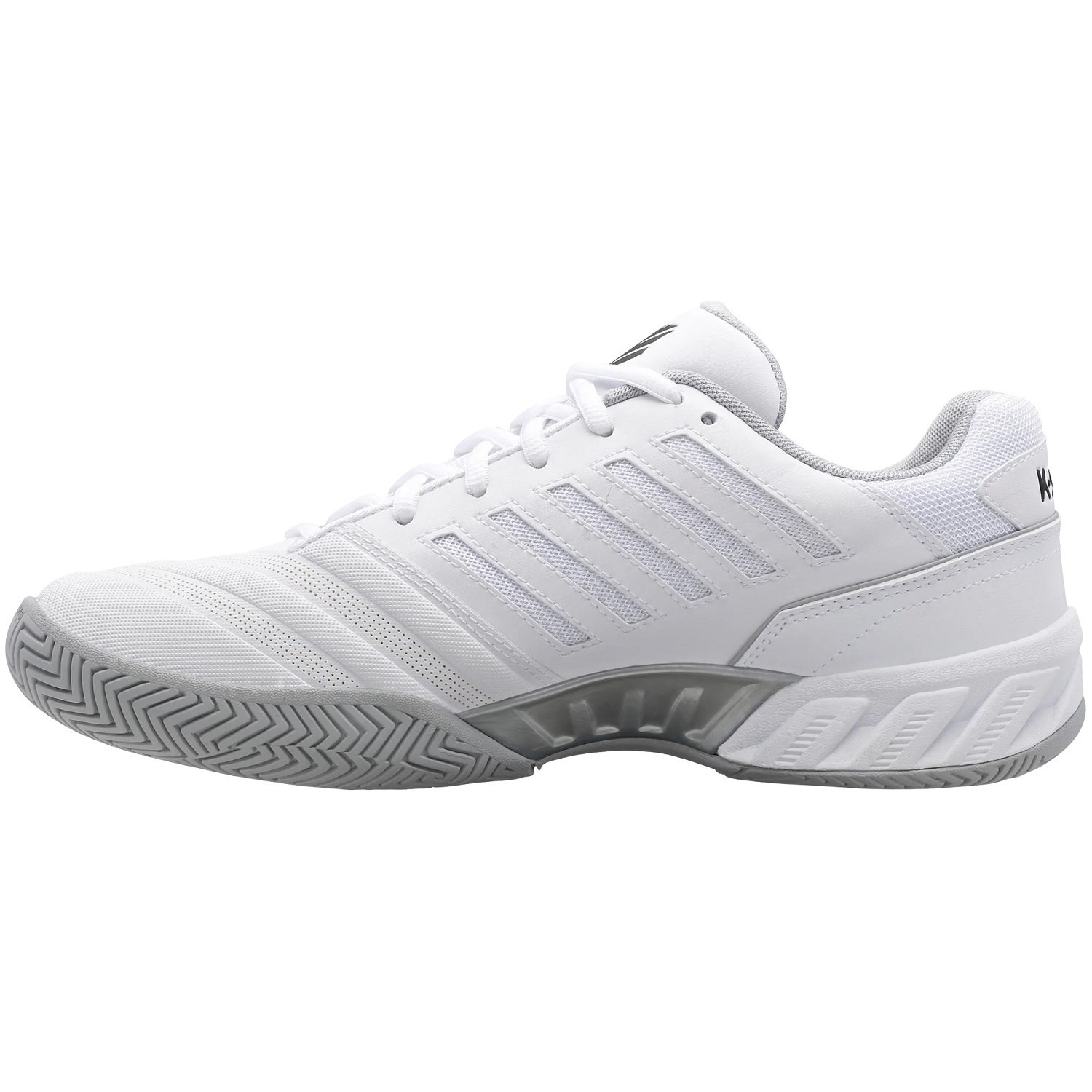 K-Swiss Bigshot Light 4 Mens Tennis Shoes - White/High Rise/Black ...