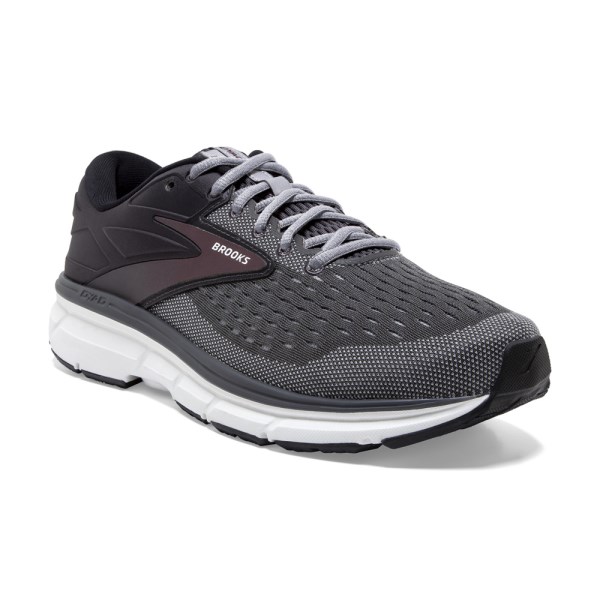 Brooks Dyad 11 - Mens Running Shoes - Blackened Pearl/Alloy/Red ...