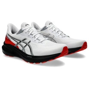 Asics GT-1000 13 - Mens Running Shoes - White/Black